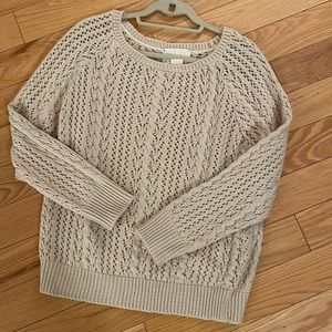 Coincidence & Chance Tan Sweater, Xs/S